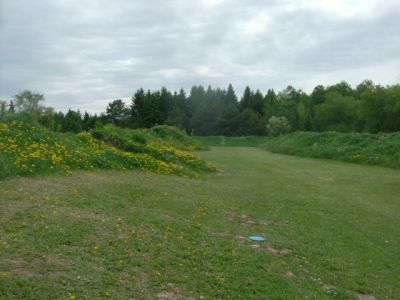 Farmview, Main course, Hole 16 Short tee pad