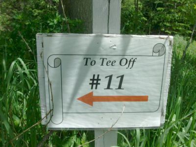 Farmview, Main course, Hole 10 Tee pad