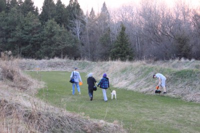 Farmview, Main course, Hole 16 Midrange approach