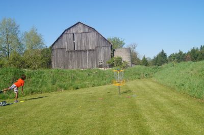 Farmview, Main course, Hole 2 Putt