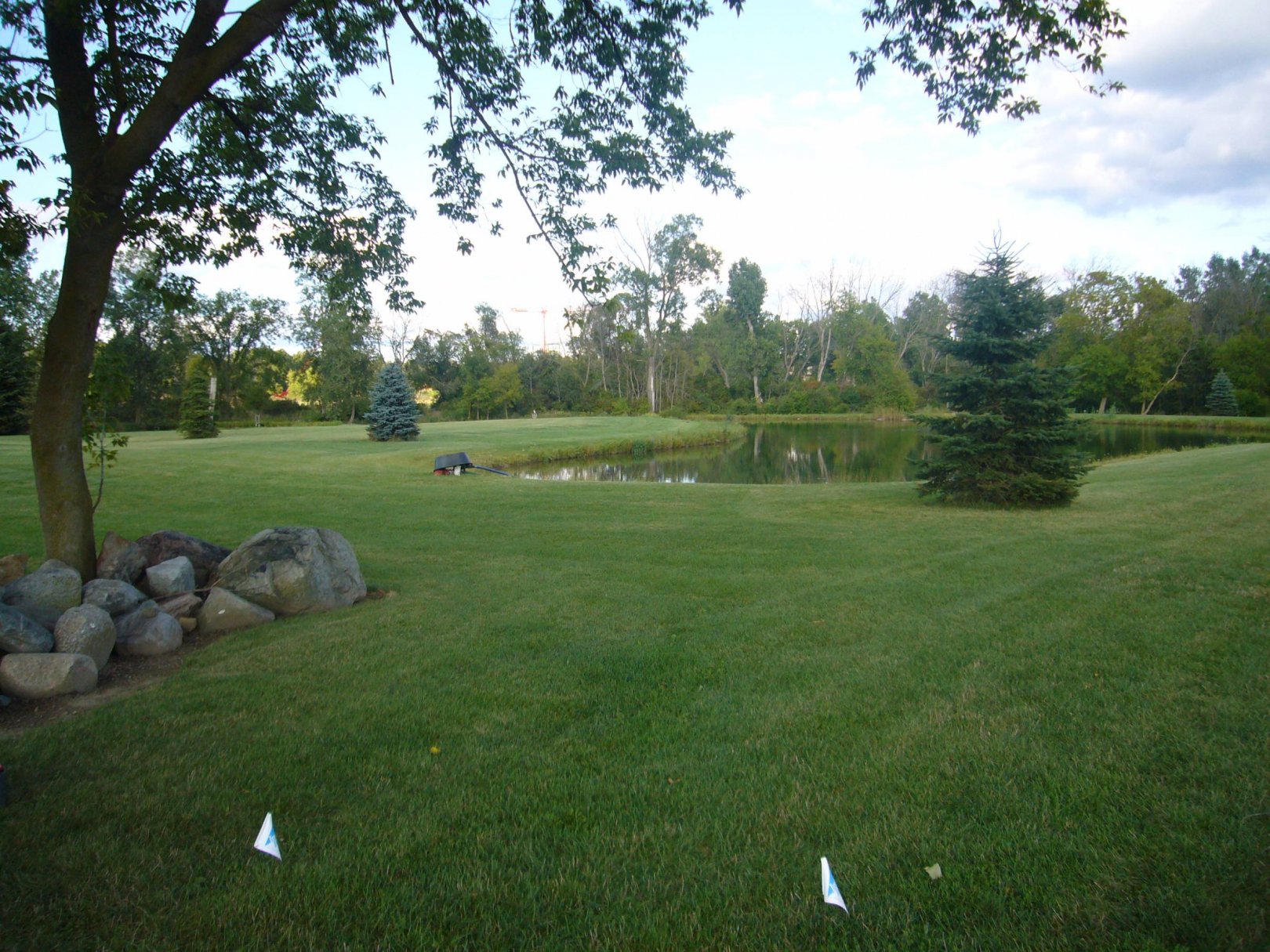 Hole 2 Ponder Hills Howell MI Disc Golf Courses Disc Golf Scene