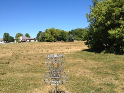 Porter Park, Main course, Hole 5 Reverse (back up the fairway)