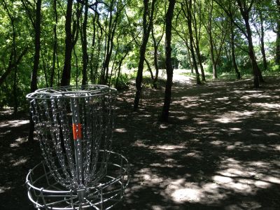 Porter Park, Main course, Hole 4 Reverse (back up the fairway)