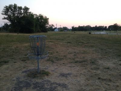 Porter Park, Main course, Hole 1 Reverse (back up the fairway)