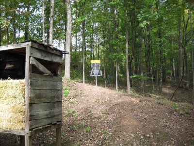 Little Creek Park, Main course, Hole 2 Putt