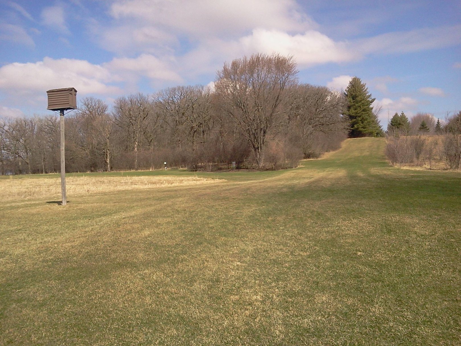 Hole 1 • 2nd Course / Bancroft Bay Park (Albert Lea, MN) Disc Golf
