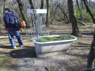 Lemon Lake County Park, White, Hole 15 Putt