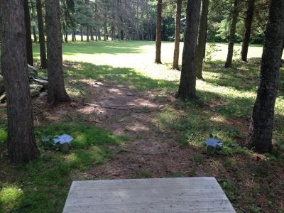 BlueGill, Main course, Hole 5 Tee pad