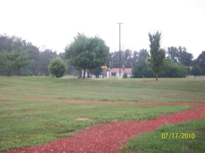 War Memorial Park, Main course, Hole 2 Midrange approach