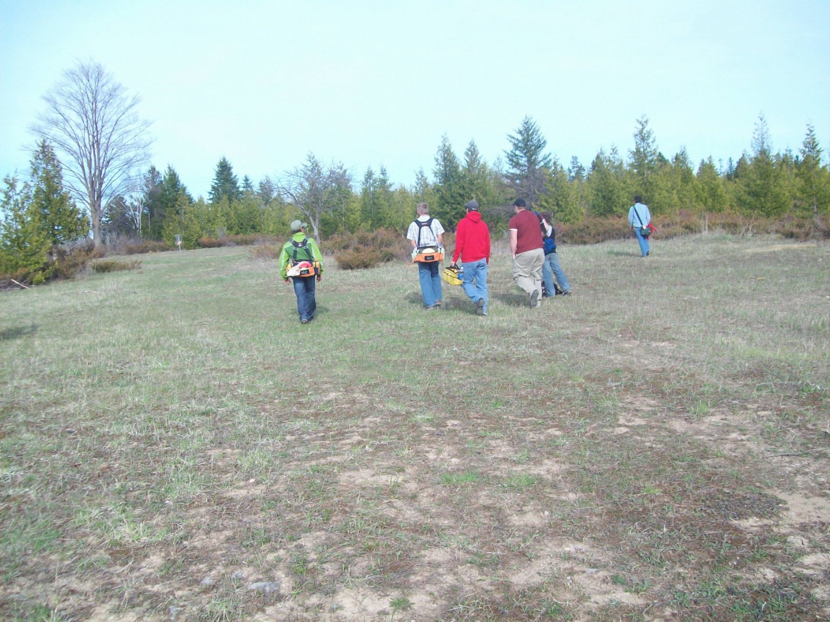 Hole 1 • Lumberjack Meadows DGC (Alpena, MI) Disc Golf Courses Disc
