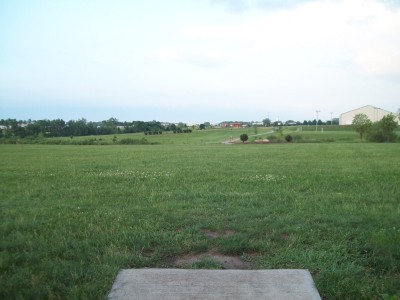 Fay Clark Park, Main course, Hole 12 Tee pad