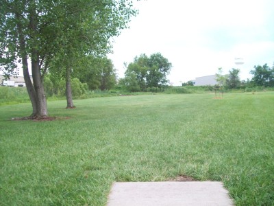 Fay Clark Park, Main course, Hole 16 Tee pad