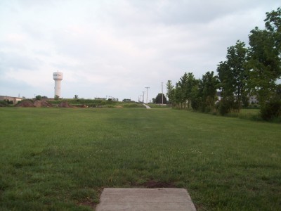 Fay Clark Park, Main course, Hole 14 Tee pad