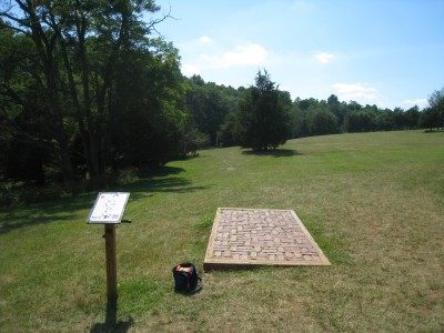 Falling Creek Park, Main course, Hole 6 Tee pad