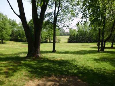 Wingfoot Lake State Park, Main course, Hole 17 Short tee pad