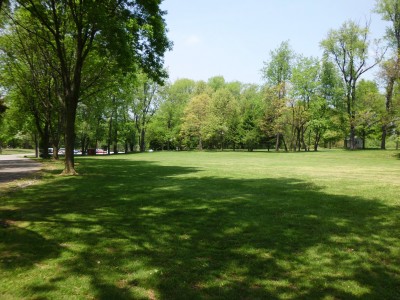 Wingfoot Lake State Park, Main course, Hole 9 Short tee pad