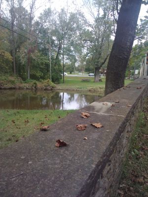 Camp Sankanac, Main course, Hole 1 Tee pad