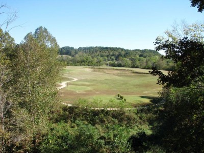 Old English Golf Course, Main course, Hole 4 Tee pad