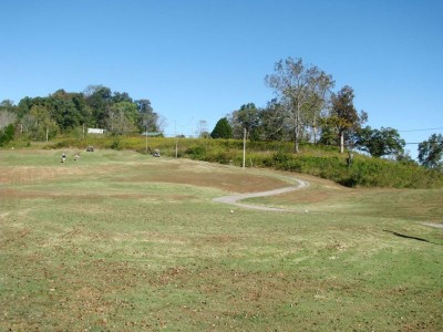 Old English Golf Course, Main course, Hole 2 Tee pad