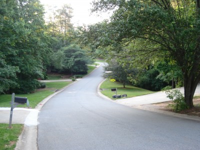 Old Peachtree Walk, Main course, Hole 6 Long approach