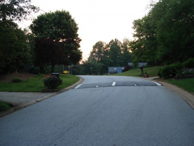 Old Peachtree Walk, Main course, Hole 3 Long approach