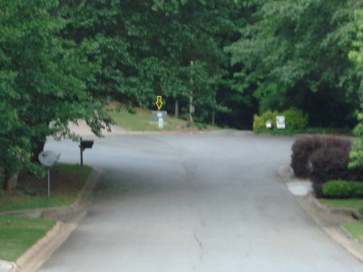 Old Peachtree Walk, Main course, Hole 8 Midrange approach