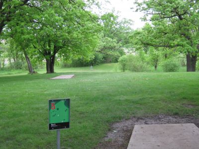 Crown College, Main course, Hole 5 Long tee pad