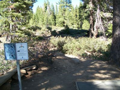 Lake of the Sky, Main course, Hole 2 Tee pad