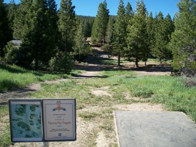 Lake of the Sky, Main course, Hole 9 Tee pad