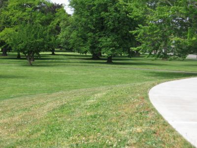 Oregon State Hospital, State Hospital Tone Course, Hole 7 Tee pad