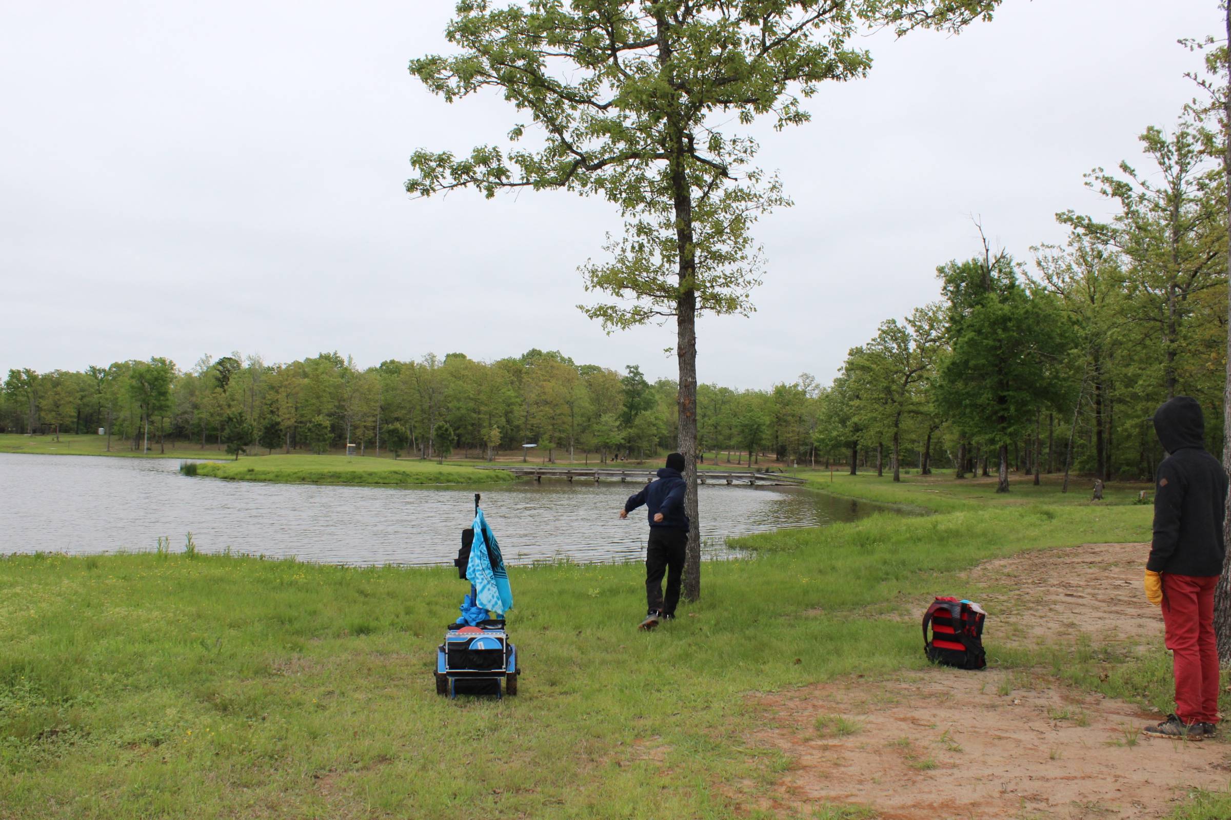 Hole 7 • Lakeside / Selah Ranch (Talco, TX) Disc Golf Courses Disc