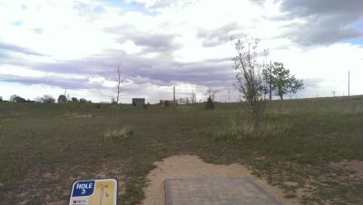 Hughes Stadium Course, Main course, Hole 3 Tee pad