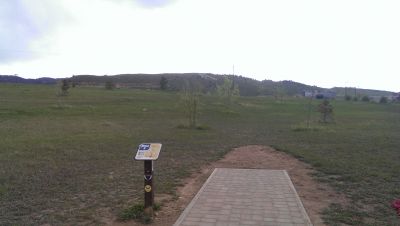 Hughes Stadium Course, Main course, Hole 8 Tee pad