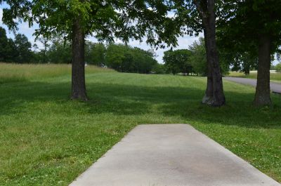 Paradise Point, Woodhenge, Hole 11 Tee pad