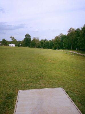 Wood County Veterans Memorial Park, Main course, Hole 17 Tee pad