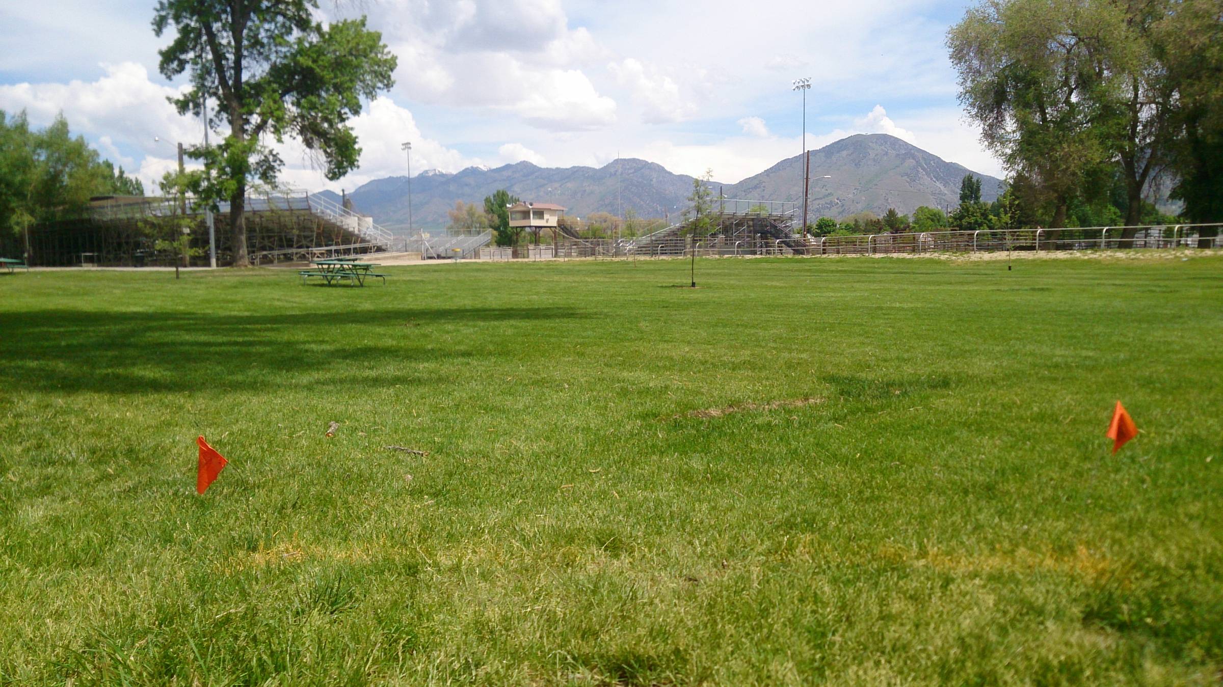 Hole 12 • Cache County Fairgrounds (Logan, UT) Disc Golf Courses