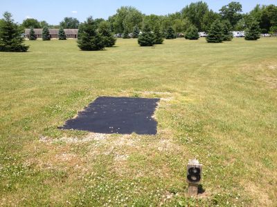 Indian Lake Nazarene Camp, Main course, Hole 8 Tee pad