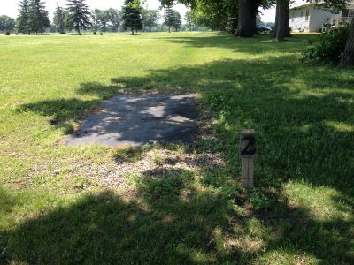 Indian Lake Nazarene Camp, Main course, Hole 2 Tee pad