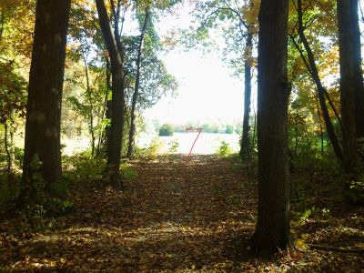 Vicksburg Recreation Area, Main course, Hole 9 Long tee pad