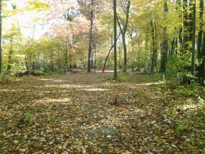 Vicksburg Recreation Area, Main course, Hole 5 Short approach