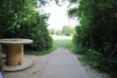 Vicksburg Recreation Area, Main course, Hole 11 Short tee pad