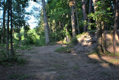 Vicksburg Recreation Area, Main course, Hole 6 Midrange approach