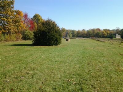 Vicksburg Recreation Area, Main course, Hole 9 Short approach