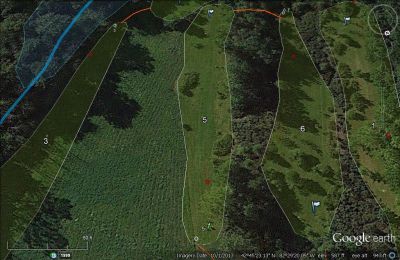 Mike Campbell ll Memorial DGC, Main course, Hole 5 Hole sign