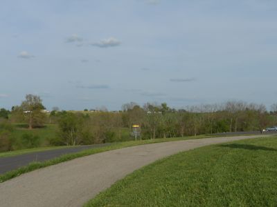 Herb Botts Memorial Park, Indian Mound DGC, Hole 10 Reverse (back up the fairway)