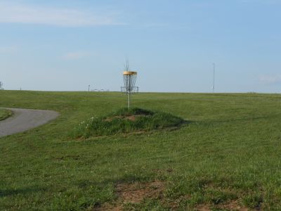 Herb Botts Memorial Park, Indian Mound DGC, Hole 18 Reverse (back up the fairway)