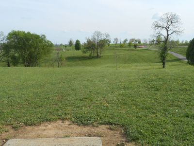 Herb Botts Memorial Park, Indian Mound DGC, Hole 3 Tee pad