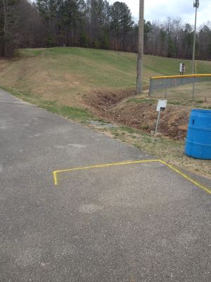 Greg Carter Memorial, Main course, Hole 8 Tee pad