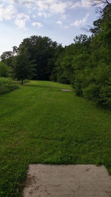 Hazel Landing Park, Main course, Hole 11 Long tee pad