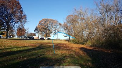 Dunegant Park, Main course, Hole 9 Tee pad